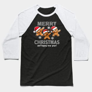 Merry Christmas & Happy New Year Baseball T-Shirt